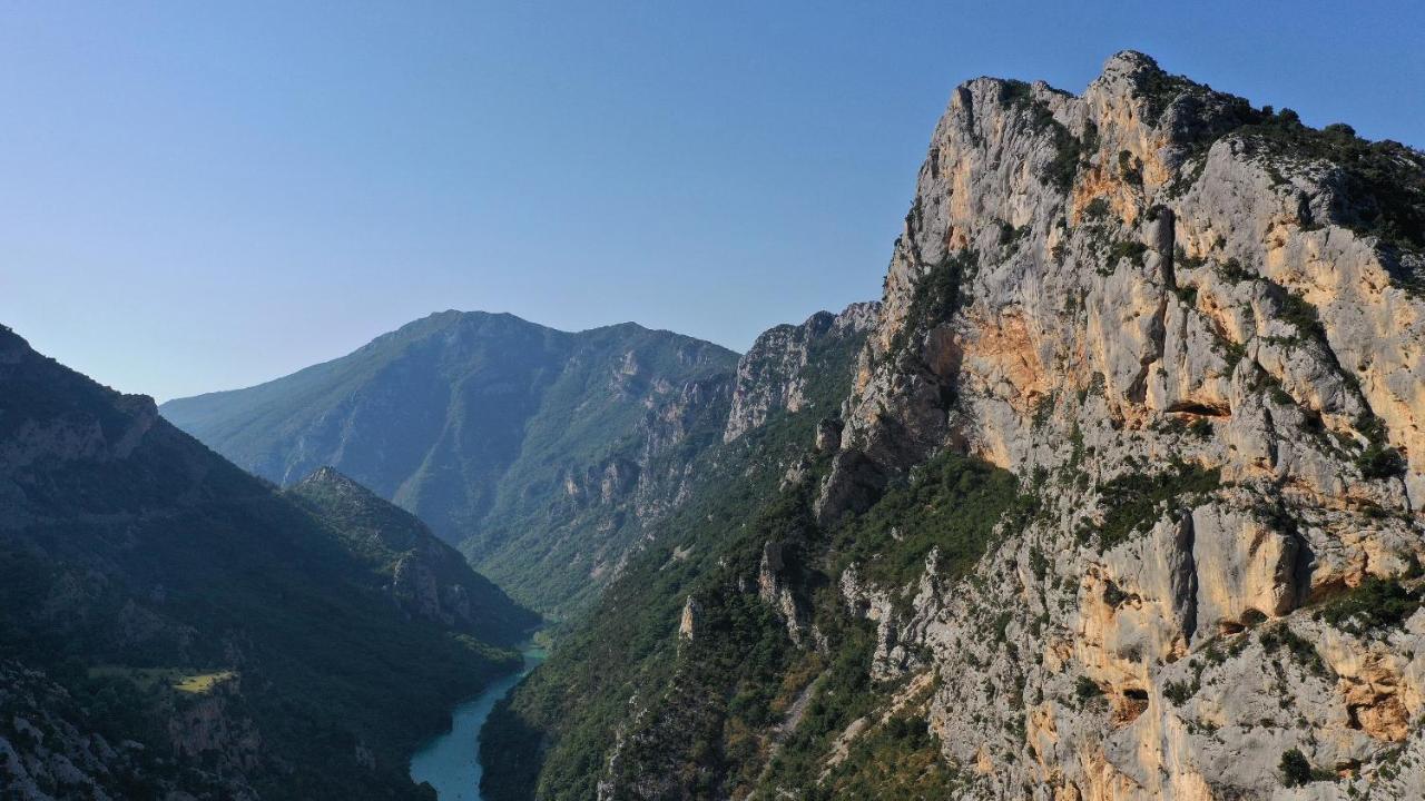 Residence de Plein Air Panoramique à la Porte des Gorges du Verdon Castellane Exterior foto